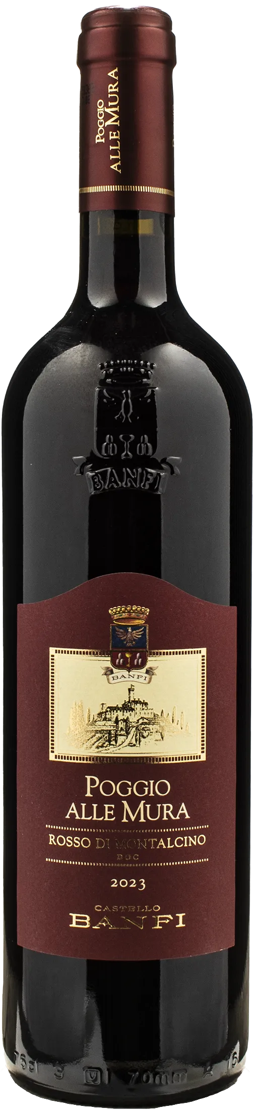 Castello Banfi Rosso di Montalcino Poggio alle Mura 2023
