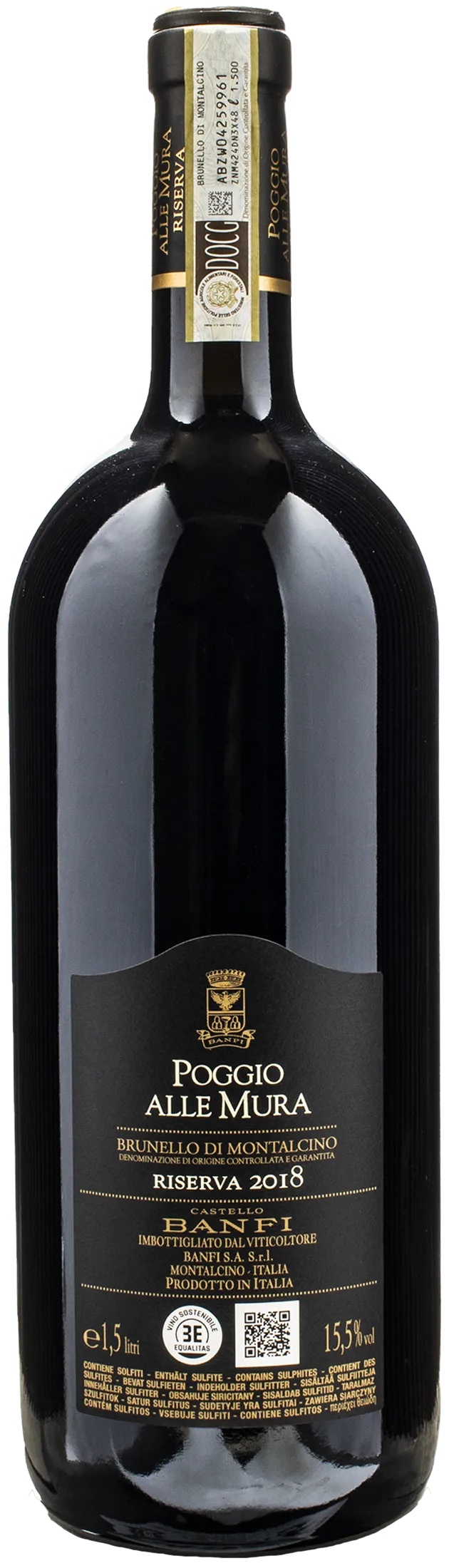 Castello Banfi Brunello di Montalcino Poggio alle Mura Riserva Magnum 2018