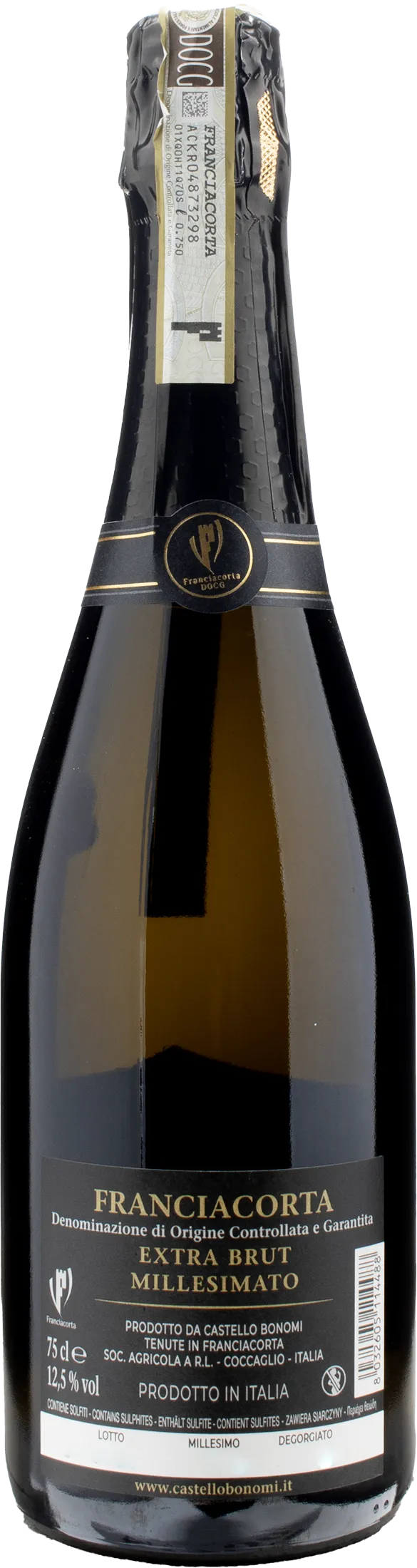 Castello Bonomi Franciacorta Cruperdu Grande Annata Extra Brut 2016