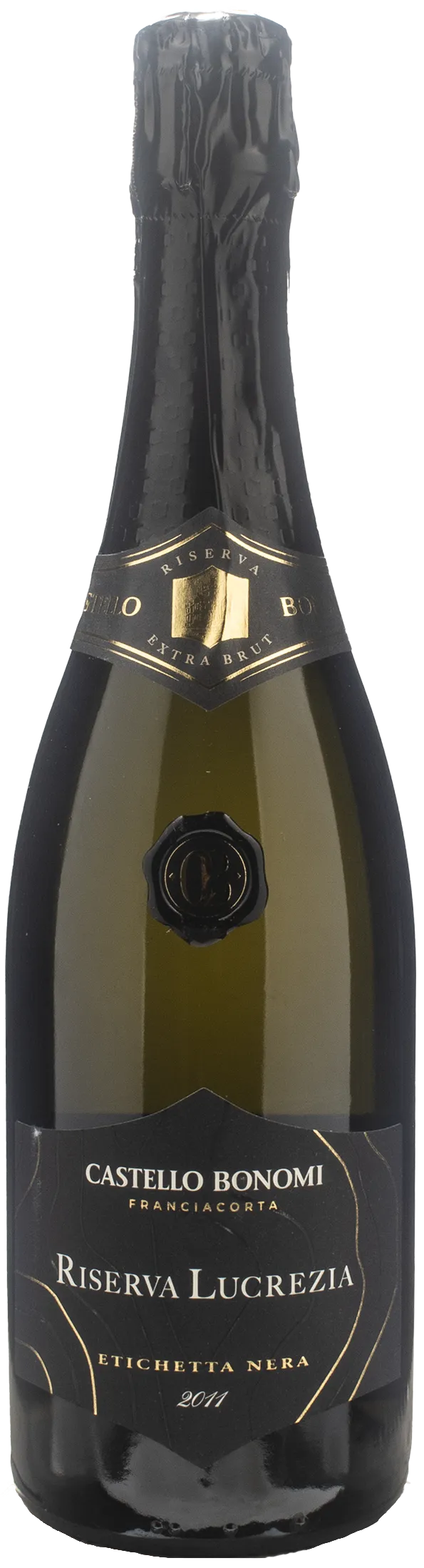 Castello Bonomi Franciacorta Etichetta Nera Extra Brut Riserva Lucrezia 2011