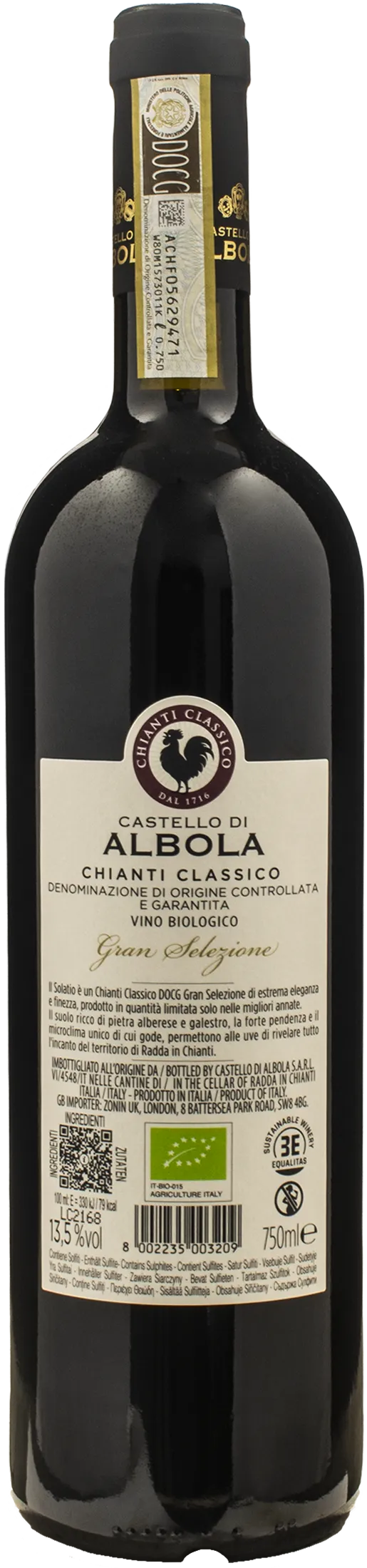 Castello di Albola Chianti Classico Gran Selezione Il Solatio 2020