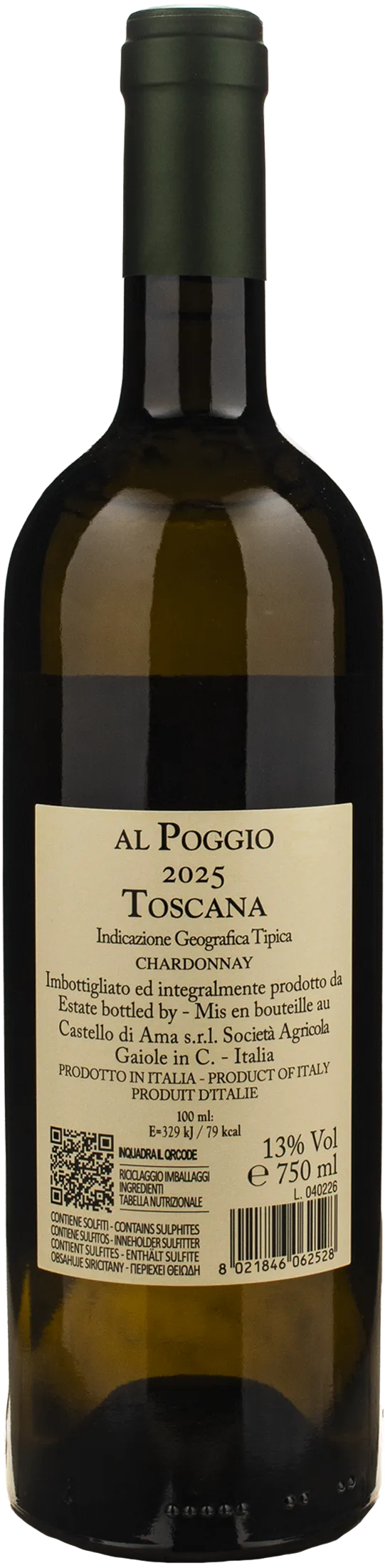Castello di Ama Al Poggio Chardonnay 2025