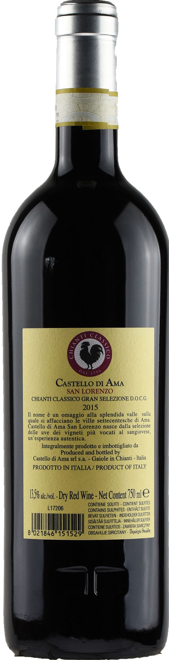 Castello di Ama Chianti Classico Gran Selezione San Lorenzo 2015
