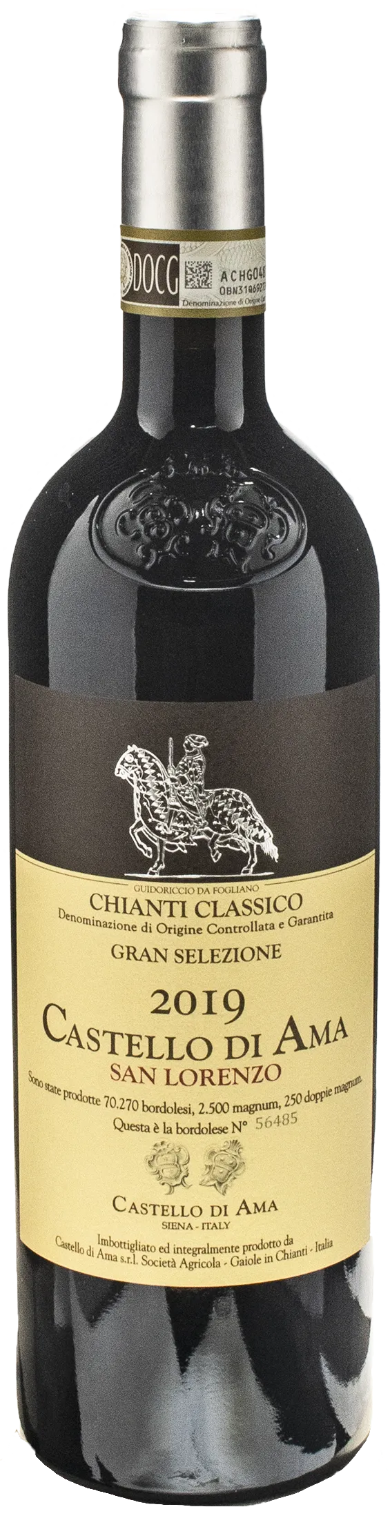 Castello di Ama Chianti Classico Gran Selezione San Lorenzo 2019
