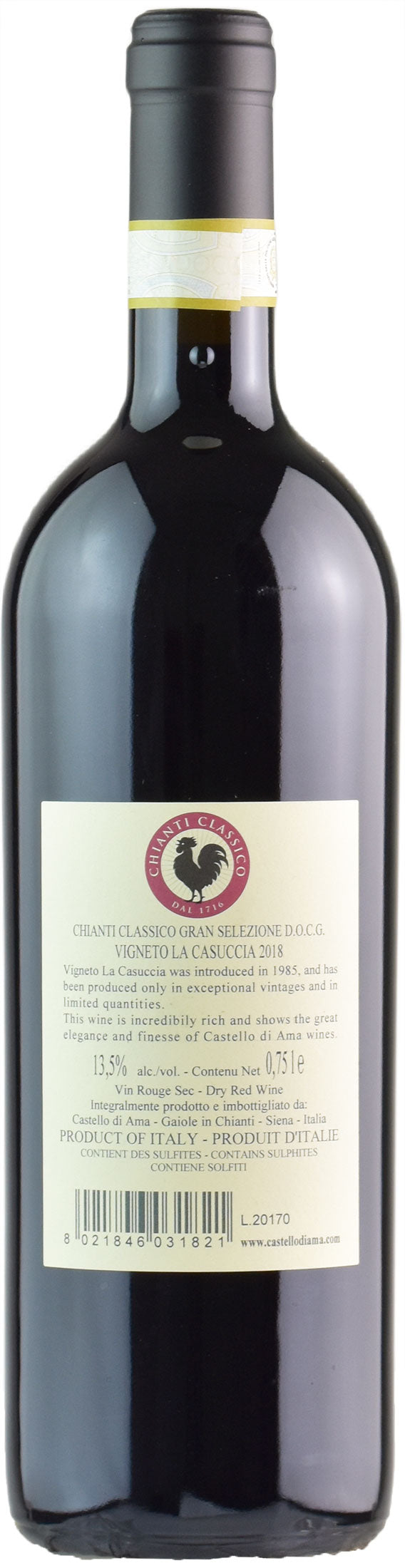 Castello di Ama Chianti Classico Vigneto La Casuccia 2018