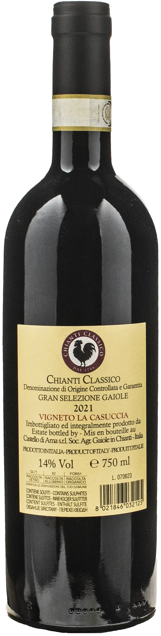 Castello di Ama Chianti Classico Vigneto La Casuccia 2021