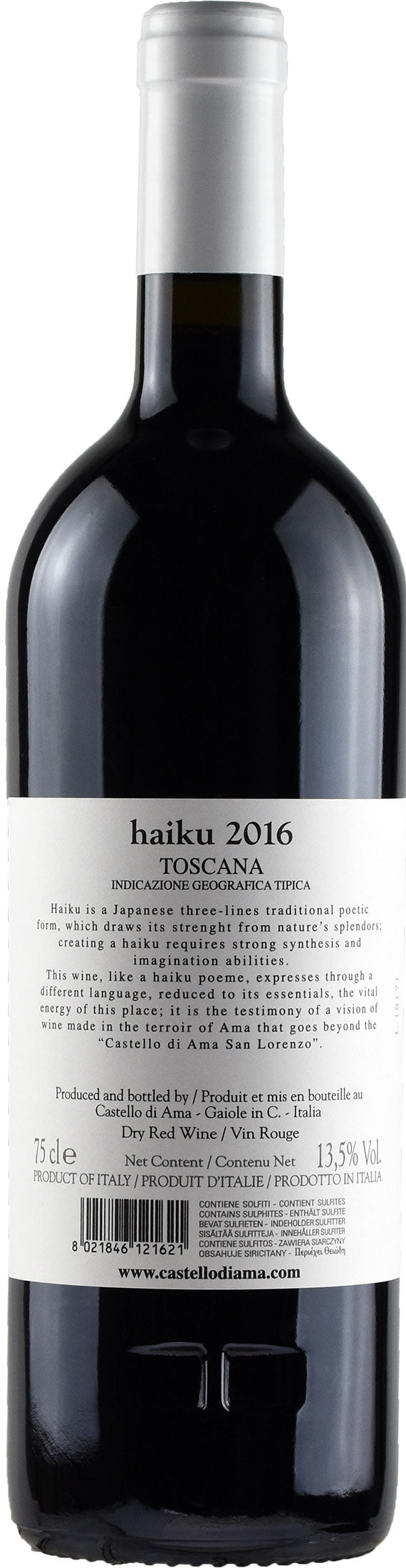 Castello di Ama Haiku 2016