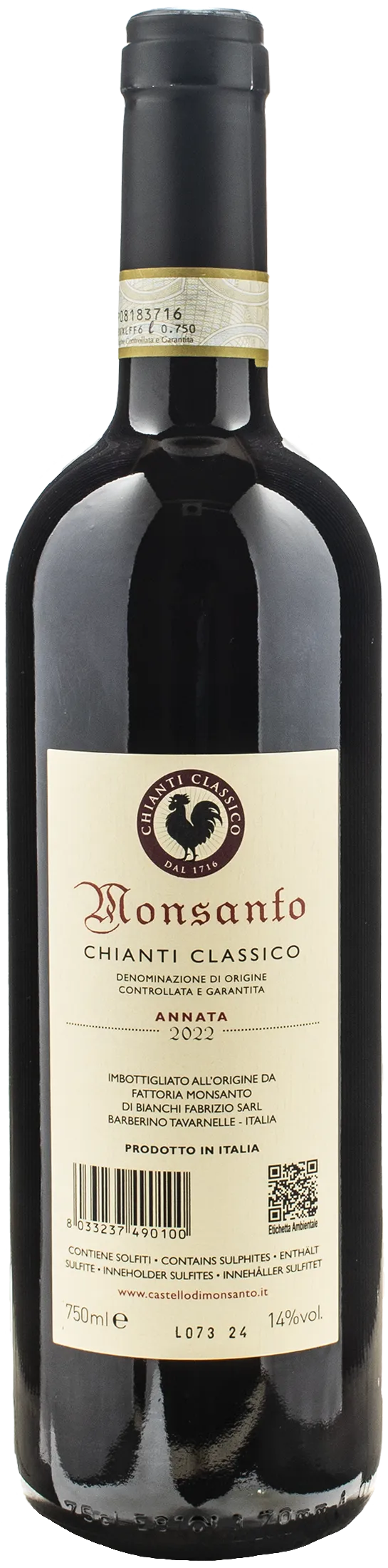 Castello di Monsanto Chianti Classico 2022