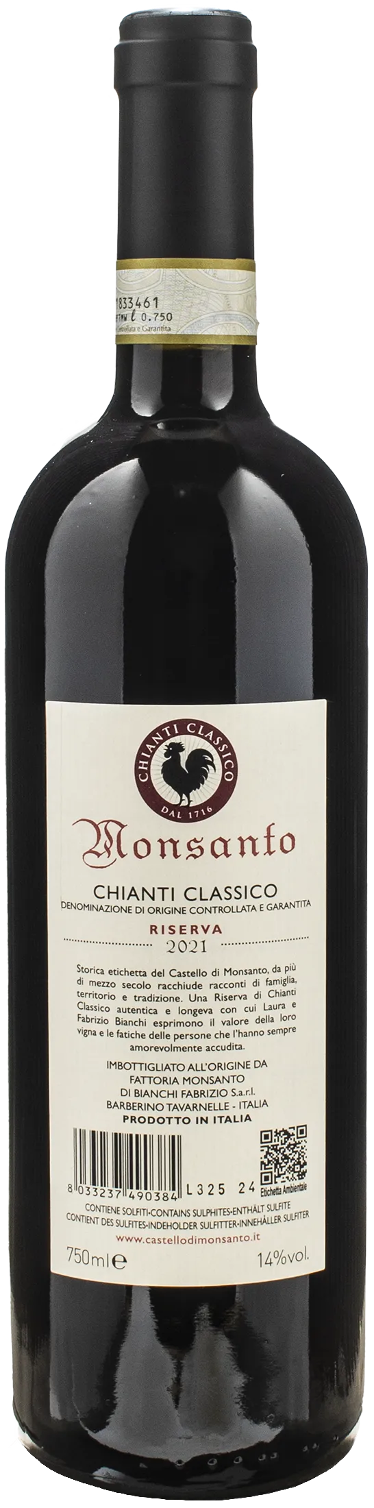 Castello di Monsanto Chianti Classico Riserva 2021