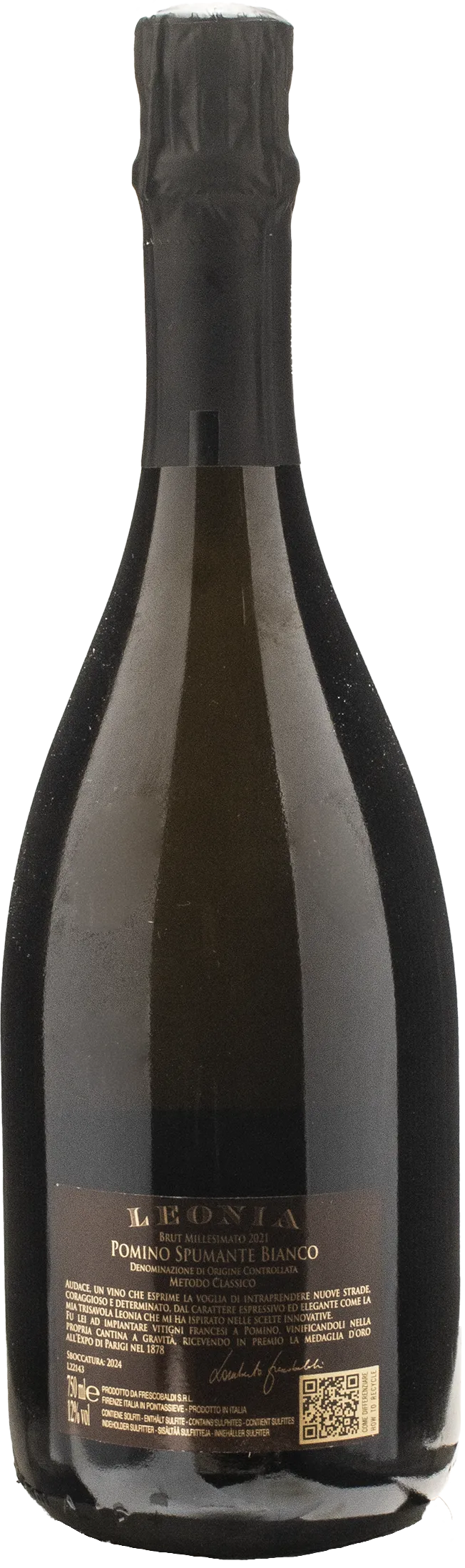 Castello di Pomino Leonia Pomino Metodo Classico Brut Millesimato 2021