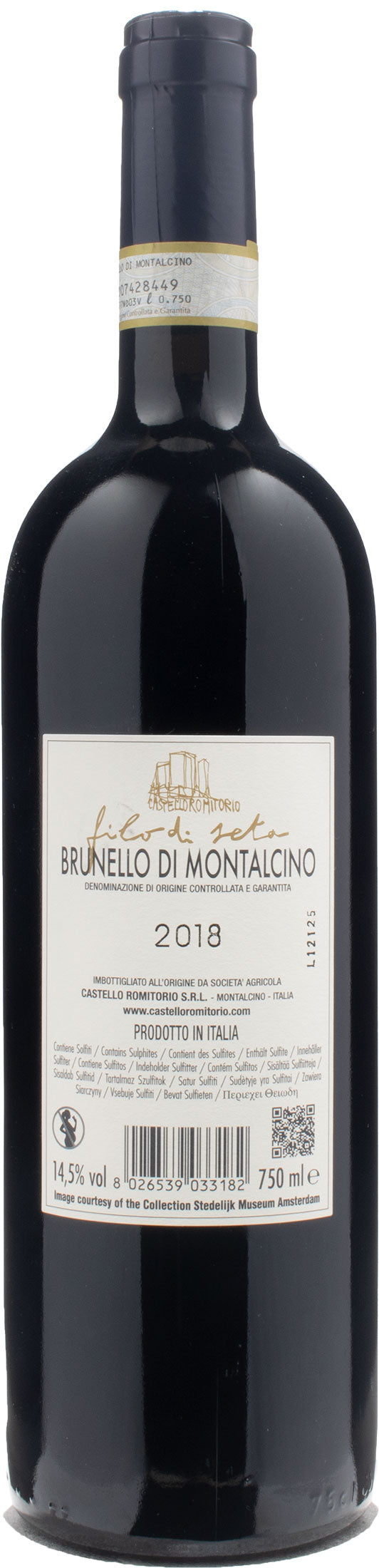 Castello Romitorio Brunello di Montalcino Filo di Seta 2018