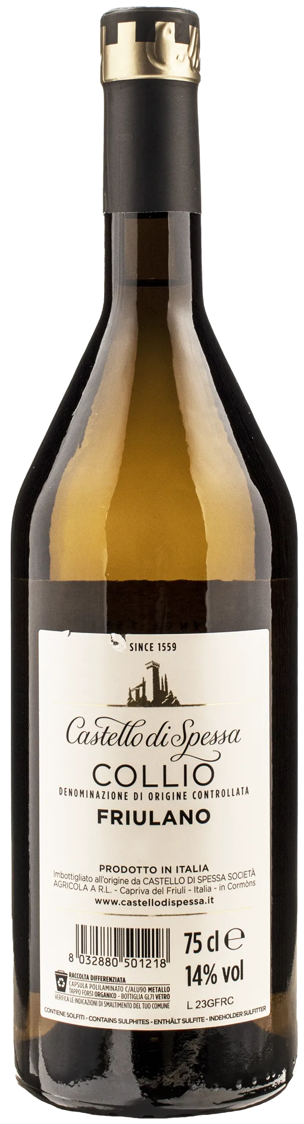 Castello di Spessa Collio Friulano Rassauer 2022