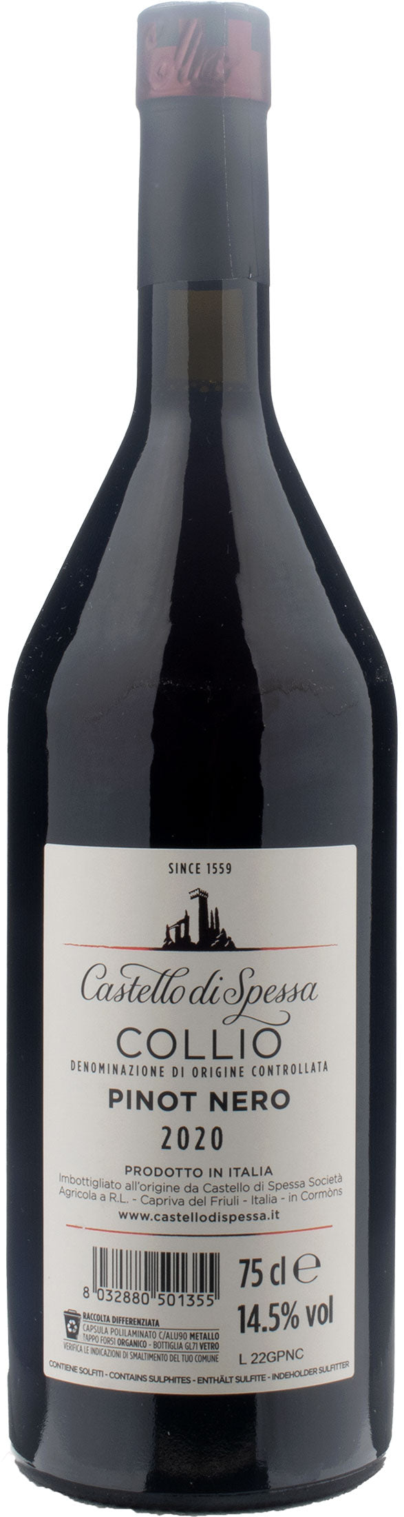 Castello di Spessa Collio Pinot Nero Casanova 2020