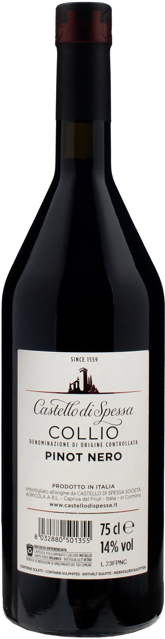 Castello di Spessa Collio Pinot Nero Casanova 2021