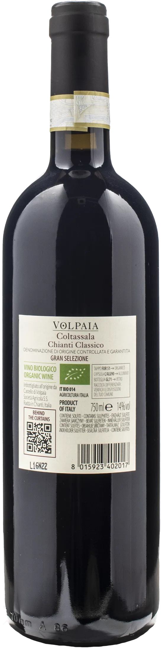 Castello di Volpaia Chianti Classico Gran Selezione Coltassala 2020