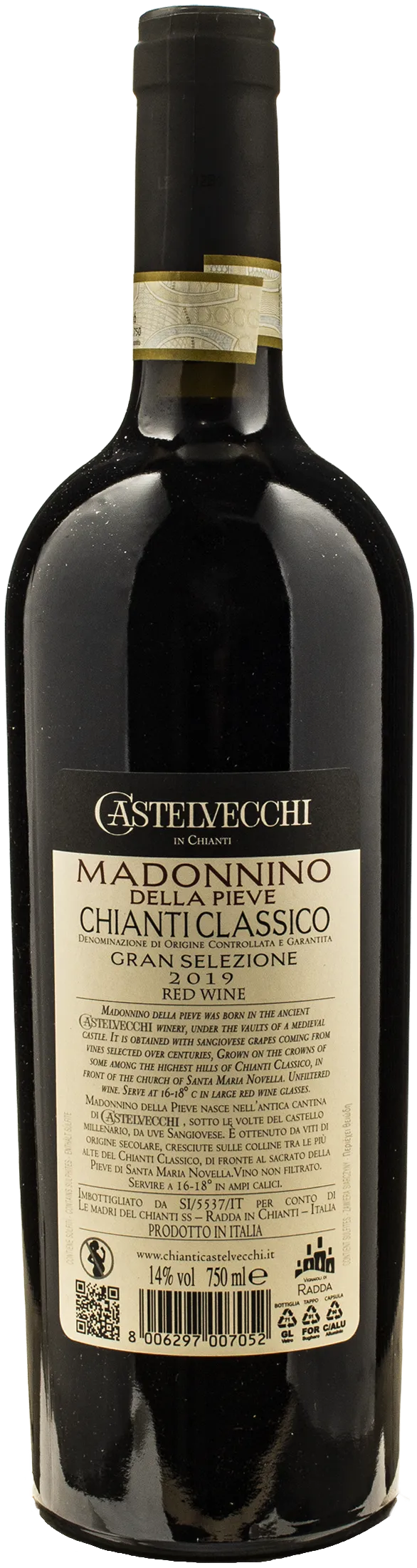 Castelvecchi Chianti Classico Gran Selezione Madonnino della Pieve 2019