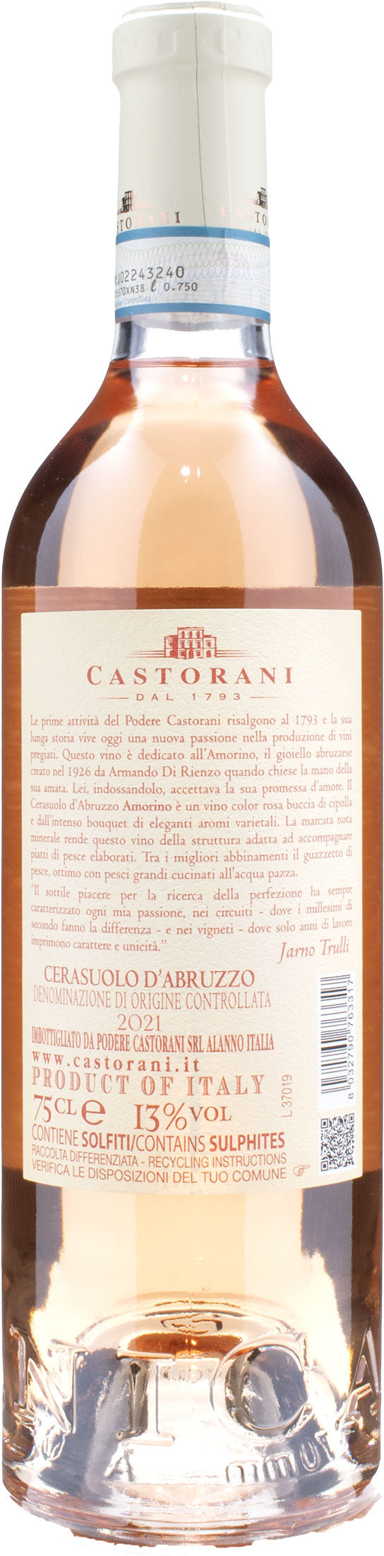 Castorani Cerasuolo d'Abruzzo Amorino 2021