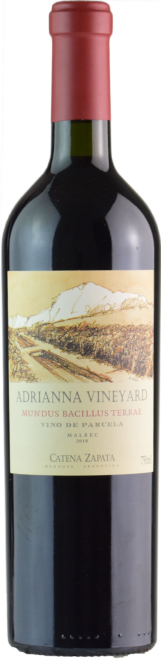 Catena Zapata Adrianna Vineyard Mundus Bacillus Terrae Malbec 2018