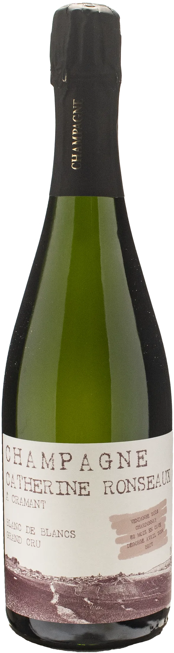 Catherine Ronseaux Champagne Grand Cru Blanc de Blancs A Cramant