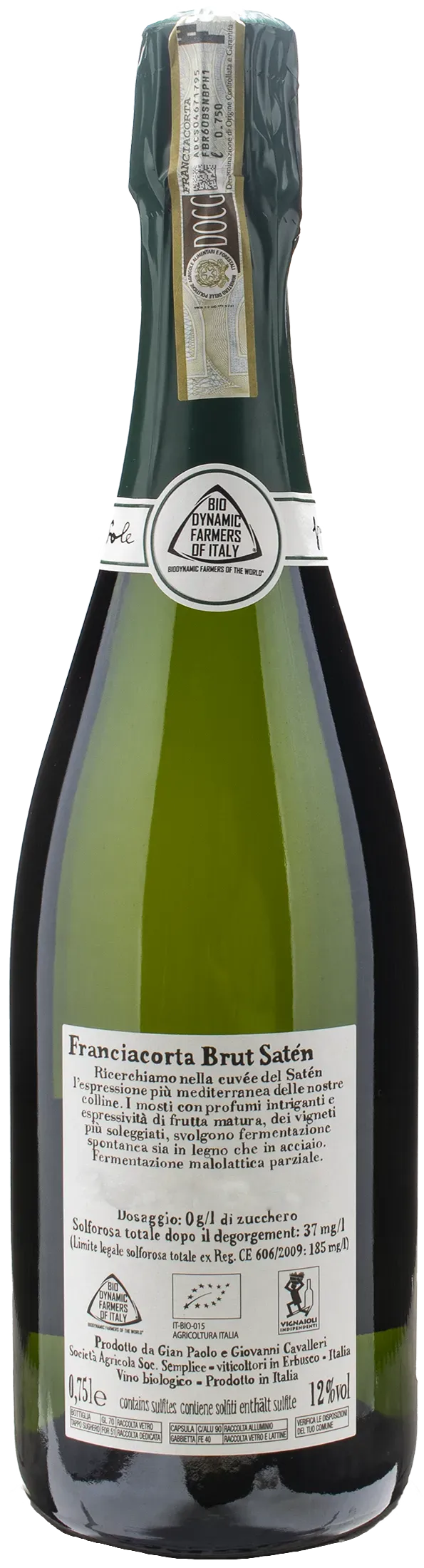 Cavalleri Franciacorta Saten Brut 2020