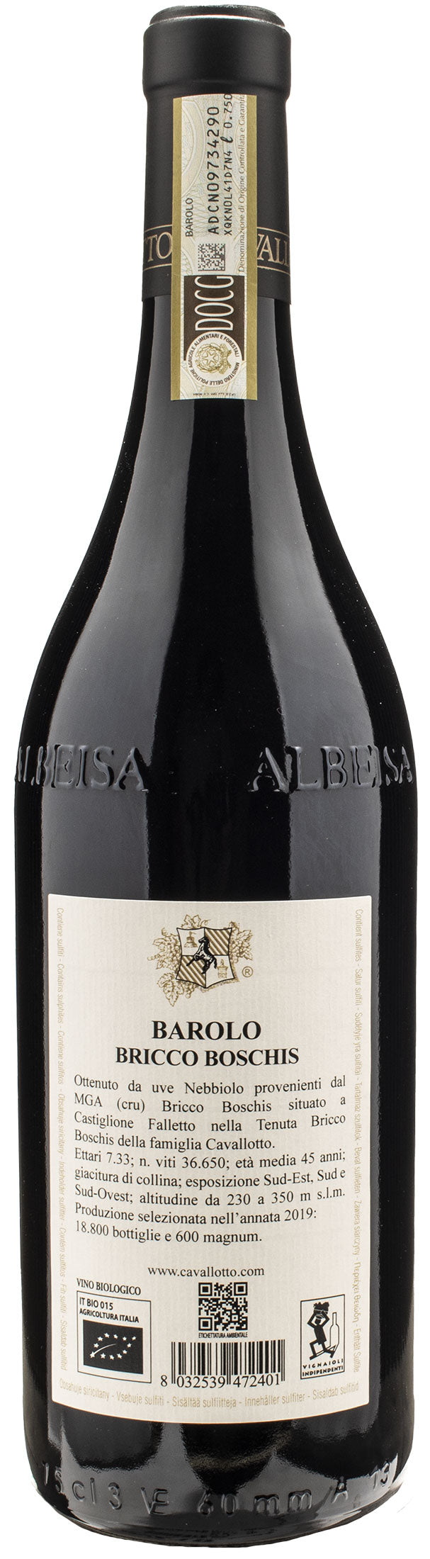 Cavallotto Barolo Bricco Boschis 2019