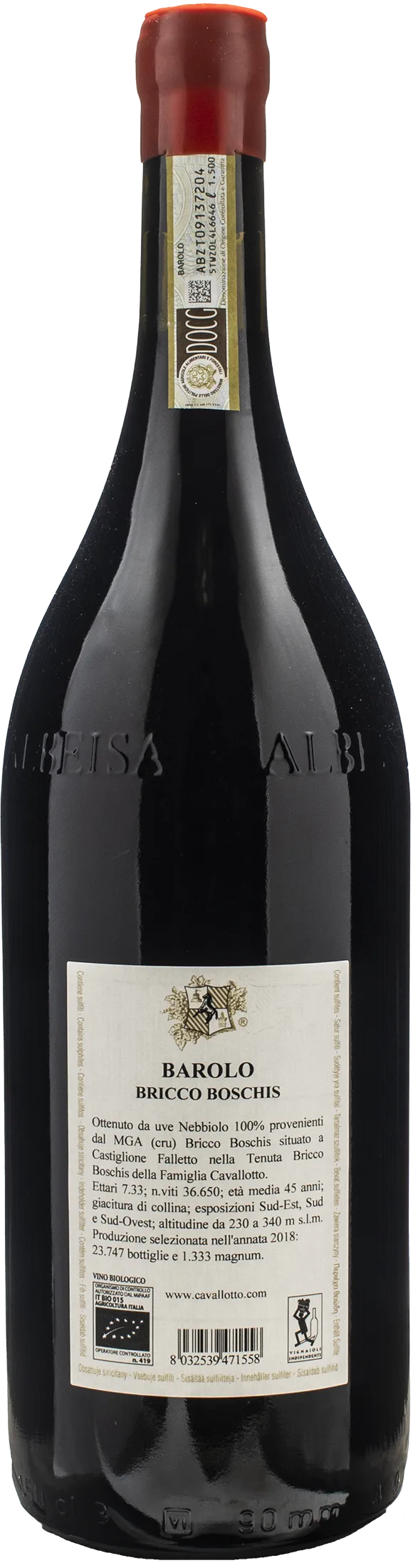 Cavallotto Barolo Bricco Boschis Magnum 2018