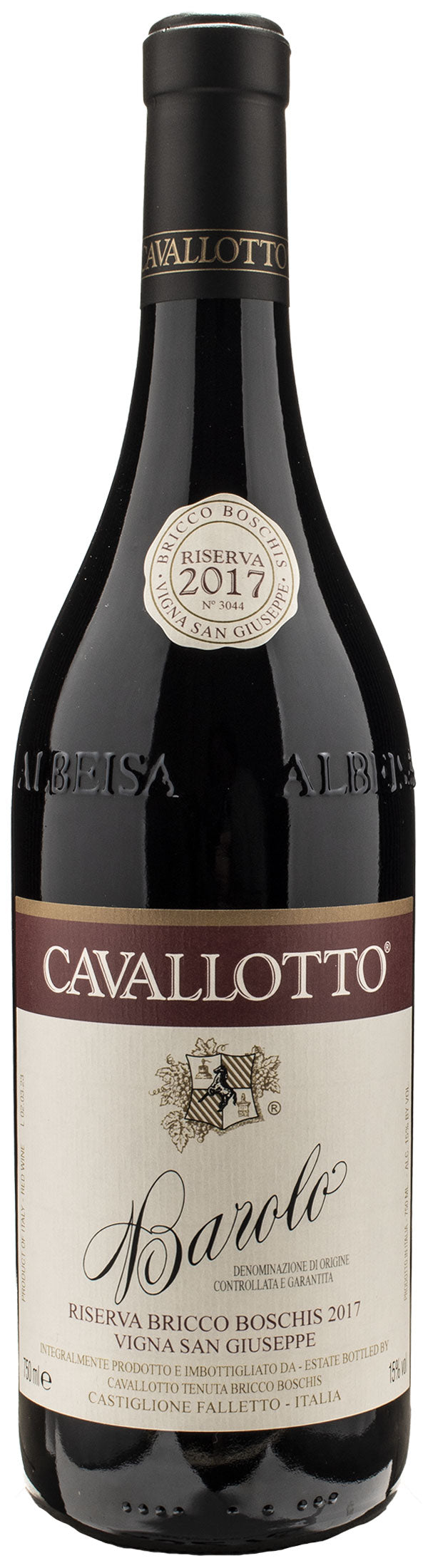 Cavallotto Barolo Bricco Boschis Vigna San Giuseppe Riserva 2017
