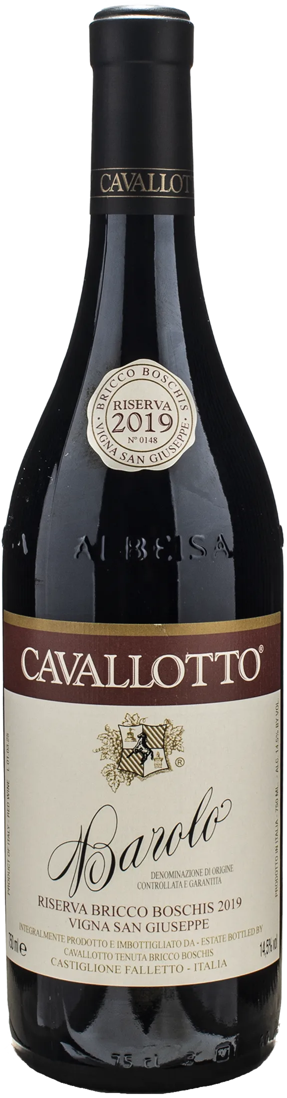 Cavallotto Barolo Riserva Bricco Boschis Vigna San Giuseppe 2019