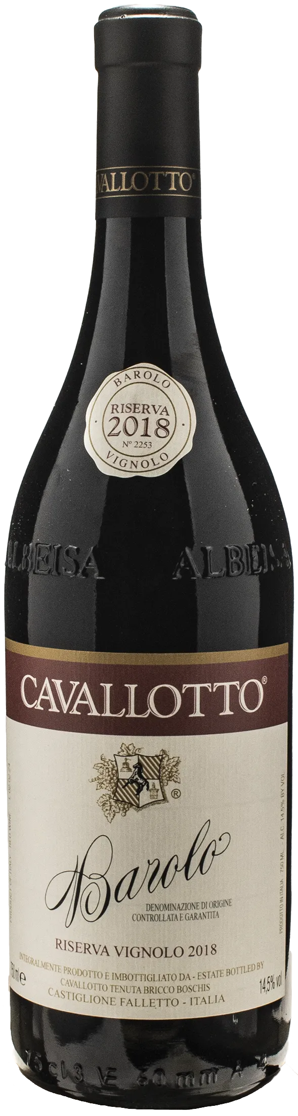 Cavallotto Barolo Riserva Vignolo 2018