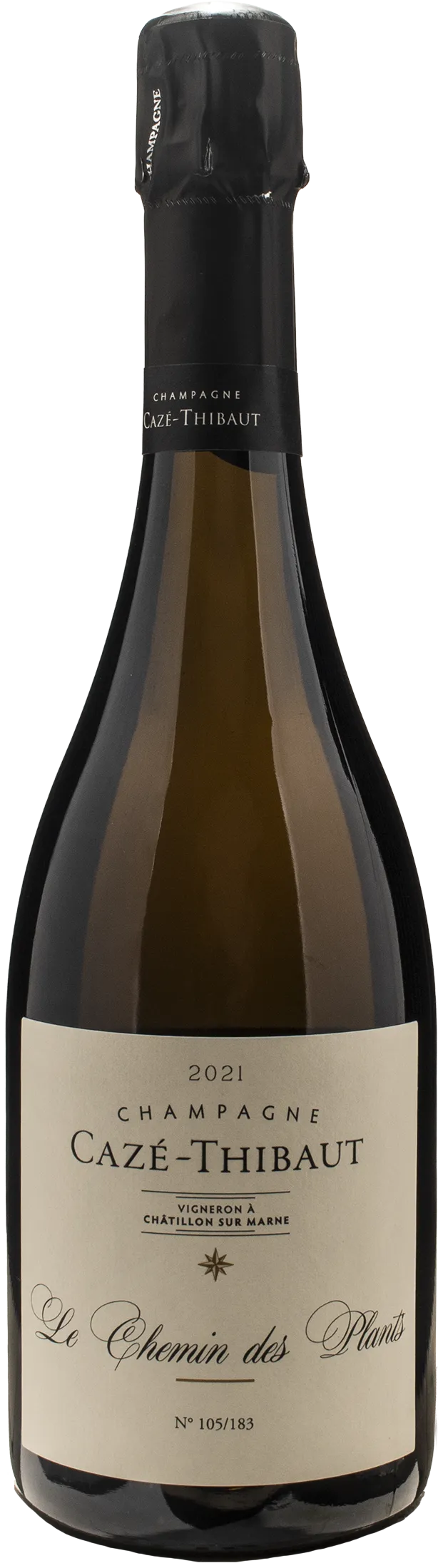 Caze Thibaut Champagne Extra Brut Chemin des Plants 2021