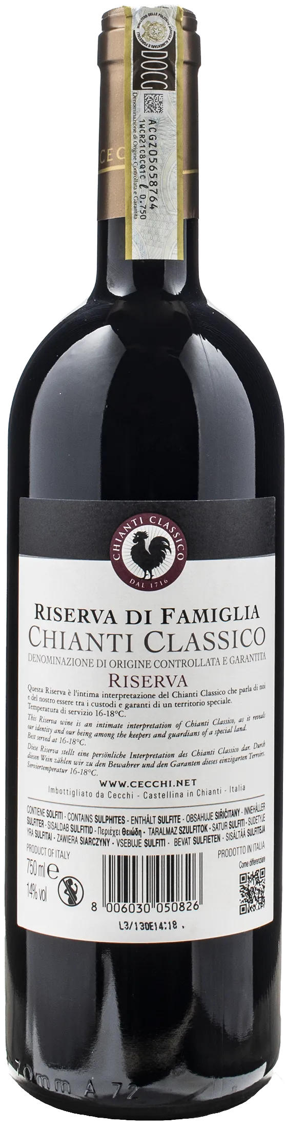Cecchi Chianti Classico Riserva di Famiglia Riserva 2019