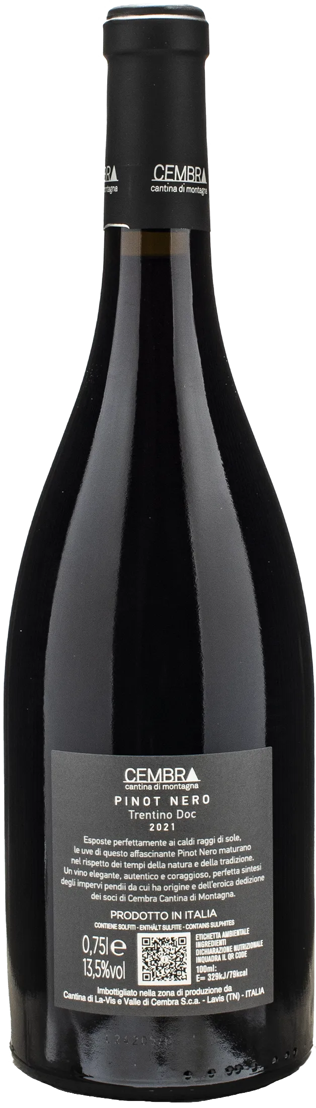 Cembra Trentino Pinot Nero 2021