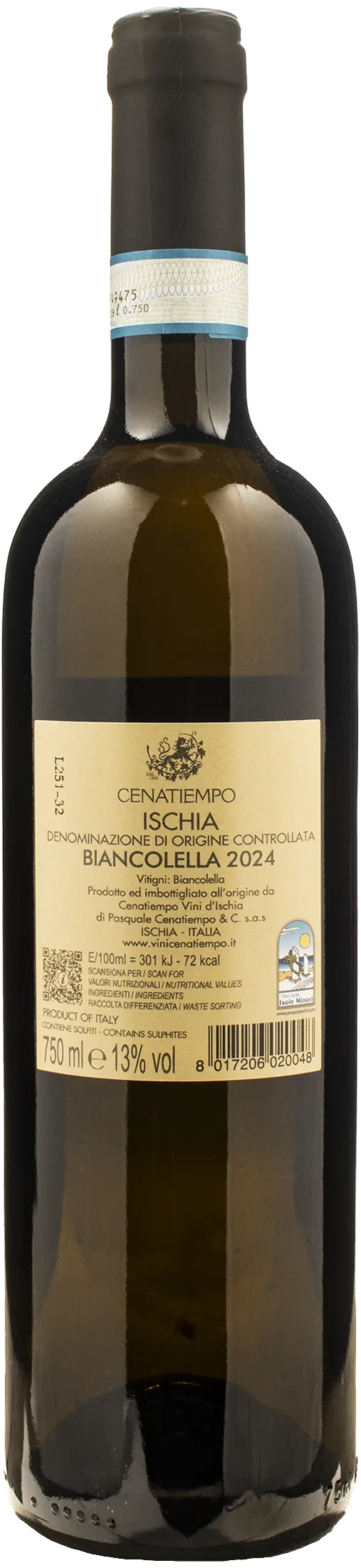 Cenatiempo Ischia Biancolella 2024