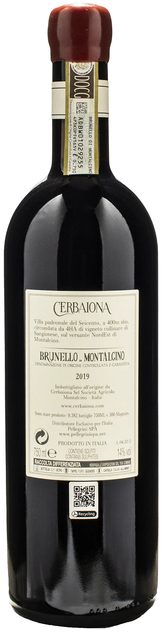 Cerbaiona Brunello di Montalcino 2019