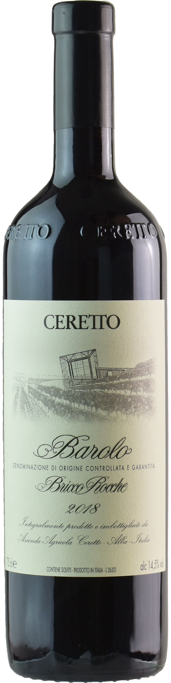 Ceretto Barolo Bricco Rocche 2018
