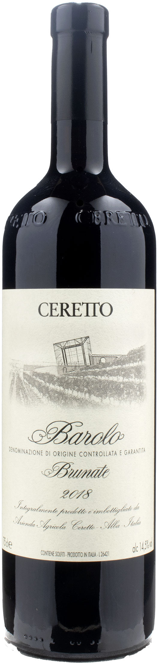 Ceretto Barolo Brunate 2018