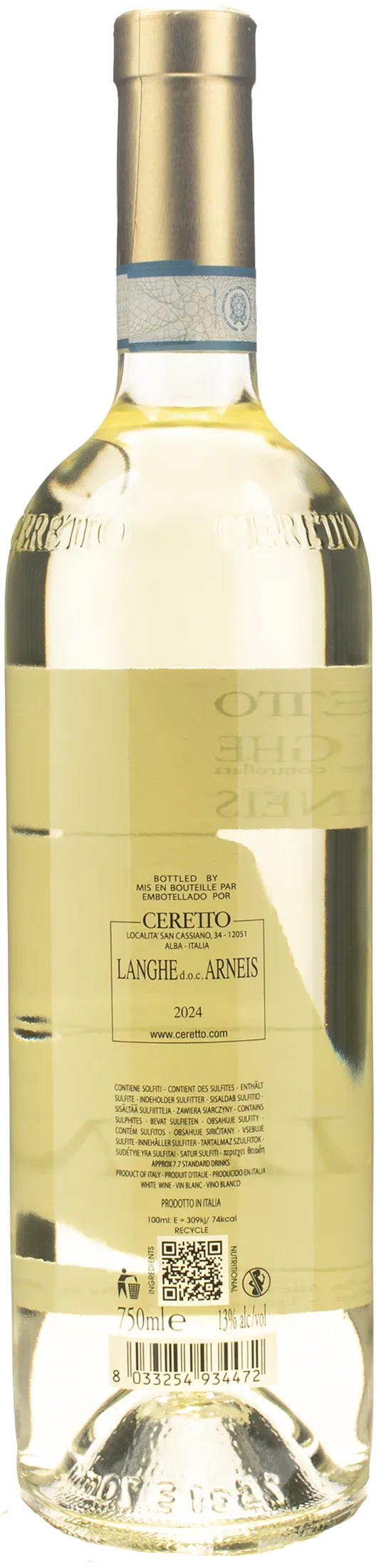 Ceretto Langhe Arneis Blange 2024