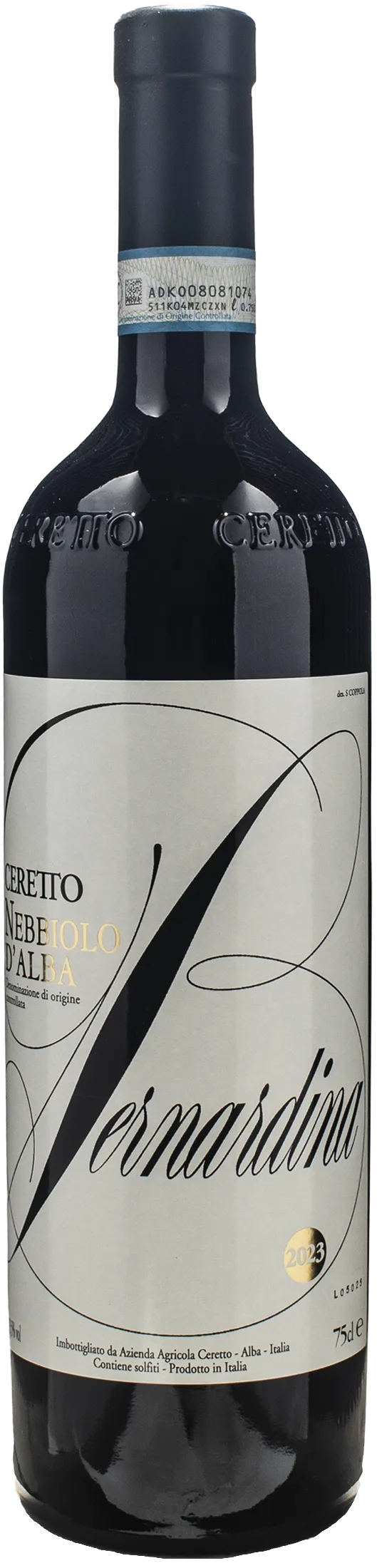 Ceretto Nebbiolo d'Alba Bernardina 2023