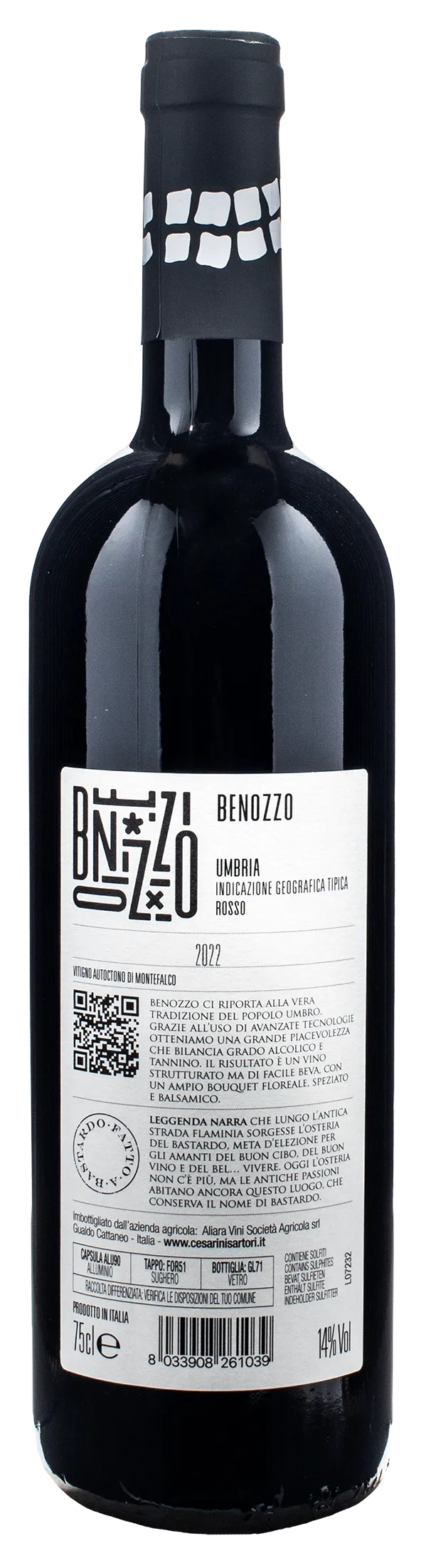 Cesarini Sartori Umbria Rosso Benozzo 2022
