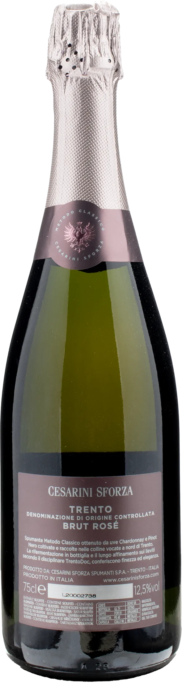 Cesarini Sforza Trento Brut Rosè