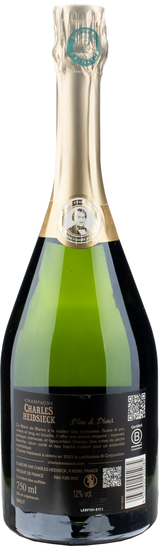 Charles Heidsieck Champagne Blanc de Blancs Brut