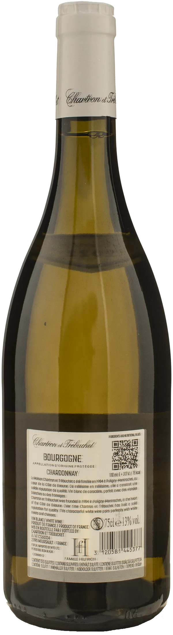 Chartron et Trebuchet Bourgogne Chardonnay 2022