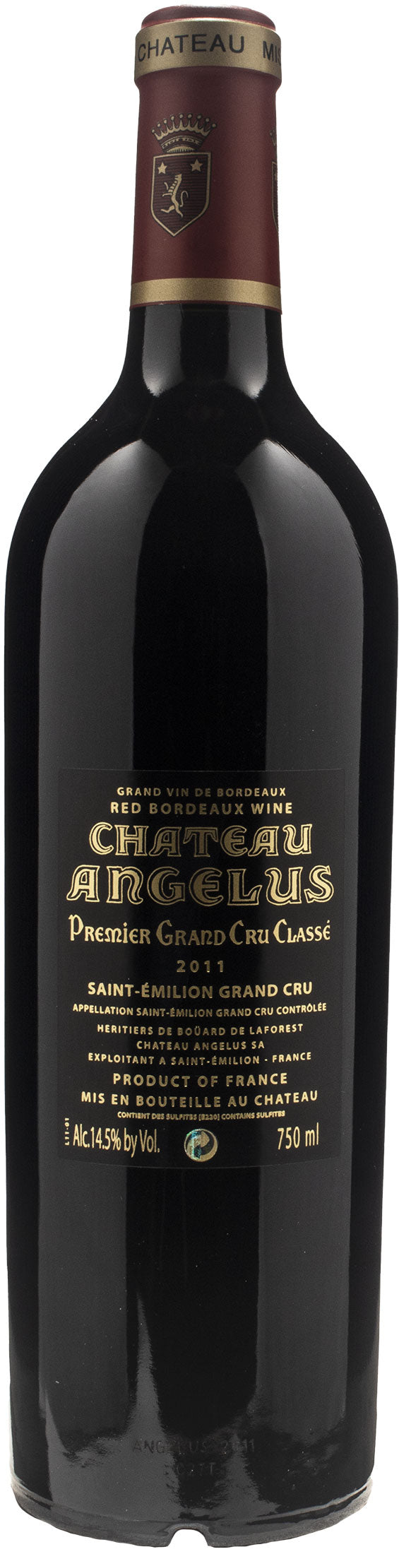 Chateau Angelus Saint Emilion Grand Cru 2011