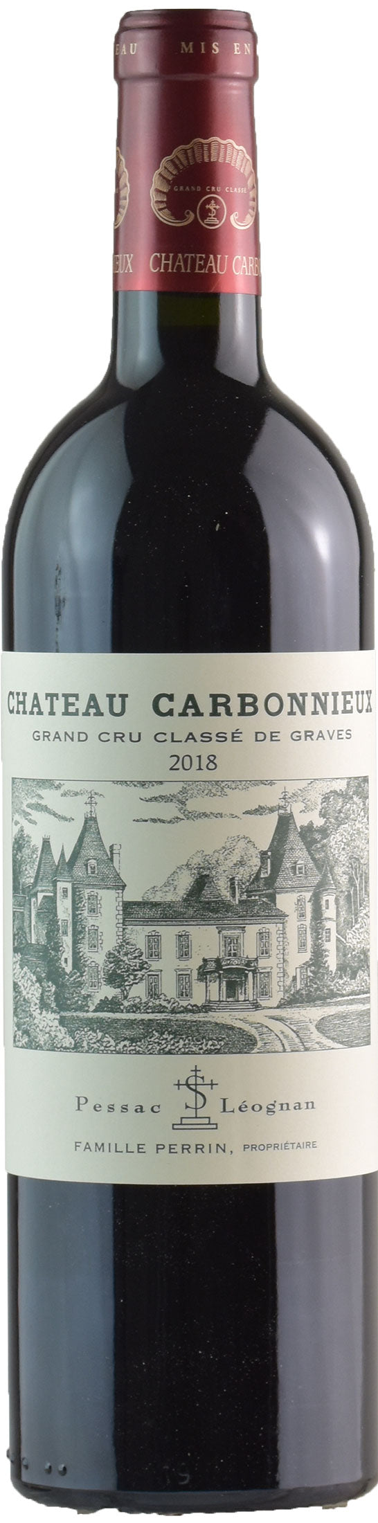 Chateau Carbonnieux Pessac Leognan Grand Cru Classe De Graves Rouge 2018