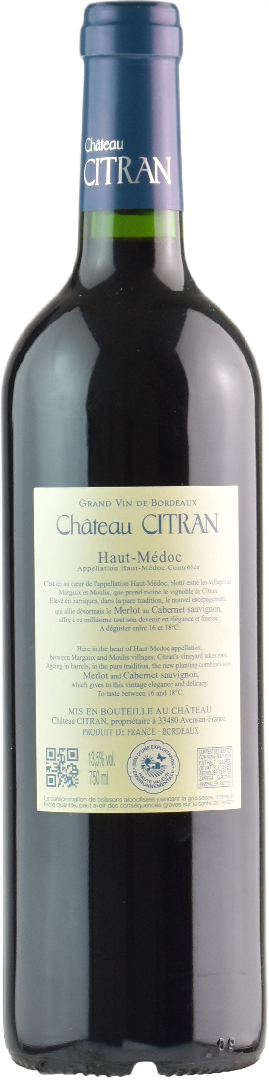 Chateau Citran Haut Medoc 2019