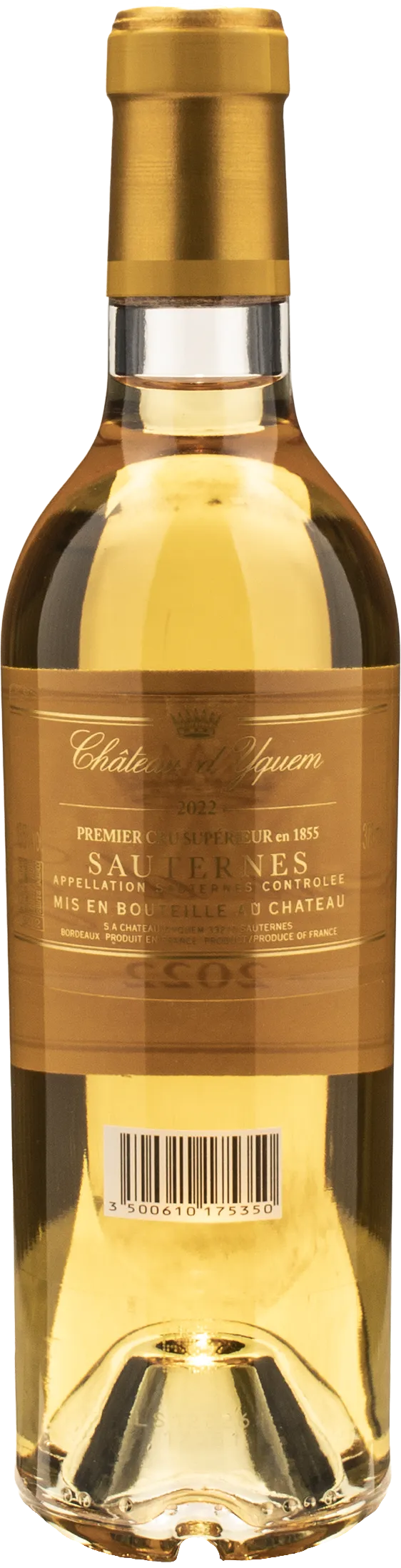 Chateau d'Yquem Sauternes 0.375L 2022