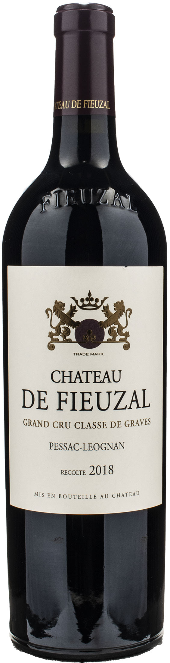 Chateau de Fieuzal Pessac Leognan Grand Cru Rouge 2018