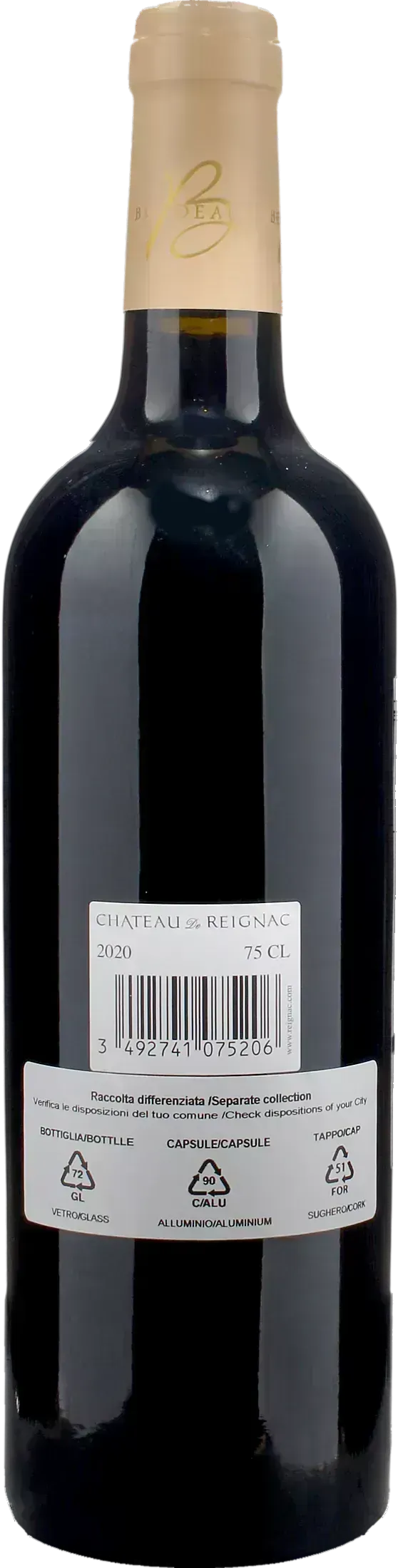 Chateau de Reignac Bordeaux Superieur 2020