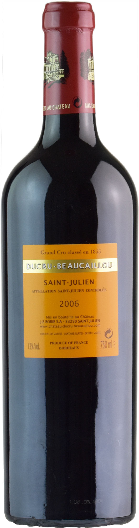 Chateau Ducru Beaucaillou Saint Julien Grand Cru Classe 2006