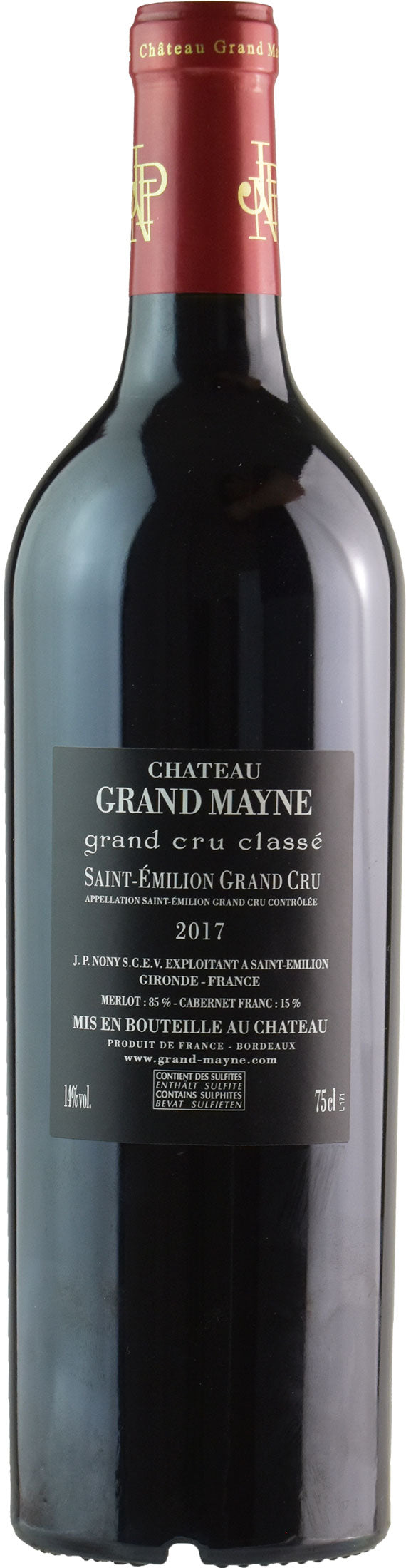 Chateau Grand Mayne Saint Emilion Grand Cru Classe 2017